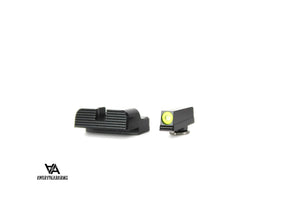 Organe de ochire joase pentru Glock [G17 G19 G26 & other] | cu tritiu