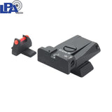 HK USP [9 mm, .40 S&W & .45 ACP], HK P8 organe de ochire reglabile | tip A cu fibră optică