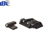 HK VP9, SFP9, VP40, P30, HK45 organe de ochire reglabile | puncte albe