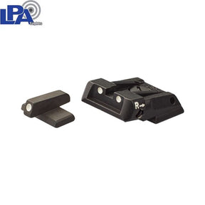 HK VP9, SFP9, VP40, P30, HK45 organe de ochire reglabile | puncte albe