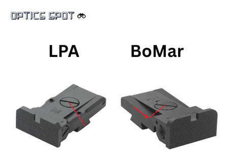 1911 [BoMar Cut] montură pentru colimator | type B [RMR & RTS footprint]