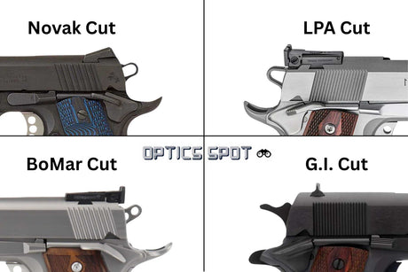1911 [Novak Cut] montură pentru colimator | tip S [RMSc DPP K-series footprint]