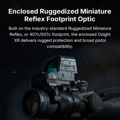 Osight XR Enclosed [roșu]