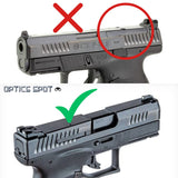 CZ P-10 [P-10C, P-10F, P-10S] montură pentru colimator | type S [RMSc, DPP, K-series footprint] 