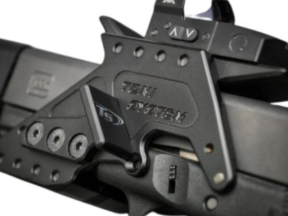 montură pentru colimator pe cadru pentru modelele Glock gen 4 [G17, G22, G34 & other] | Trijicon RMR footprint