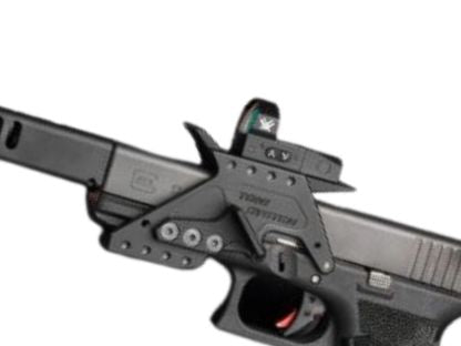 montură pentru colimator pe cadru pentru modelele Glock gen 4 [G17, G22, G34 & other] | Trijicon RMR footprint