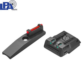 Ruger Mark 22/45 [Lite & Tactical] organe de ochire reglabile | cu fibră optică