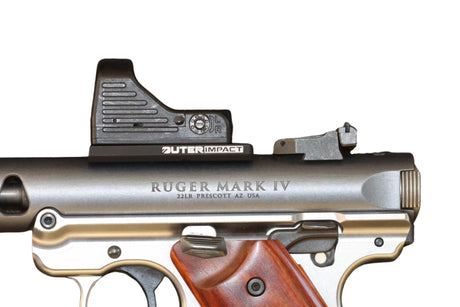 Ruger Mark III & Mark IV placă adaptor | type C [RMR RTS & Docter footprint]