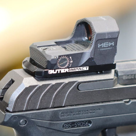Ruger Security 9 montură pentru colimator | type C [RMR RTS Docter footprint]
