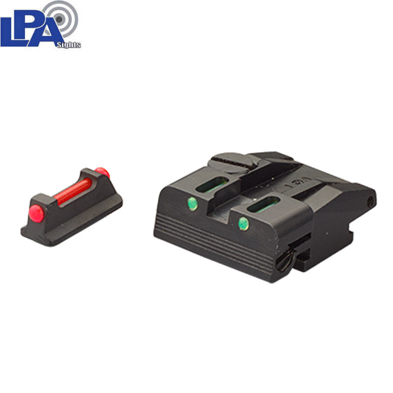 Walther [PPQ P99 Creed PPX & PPS] organe de ochire reglabile | cu fibră optică
