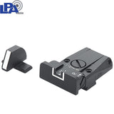 Springfield [XD,XDM] & HS Produkt [XDM HS-9 SF19] organe de ochire reglabile | cu linii albe