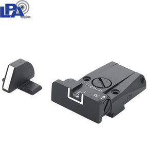 Springfield [XD,XDM] & HS Produkt [XDM HS-9 SF19] organe de ochire reglabile | cu linii albe