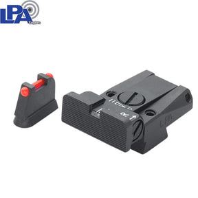 CZ 75 [75B 75 SP-01 P-01] organe de ochire reglabile | cu fibră optică