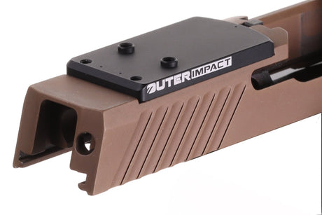 Sig P320 [models with removable rear sight] placă adaptor | type S [RMSc DPP & K-series footprint]