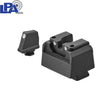 Sig Sauer P220, P226, P229, P320 & P365 Optics Ready set organe de ochire semi-reglabile | cu puncte albe LPA