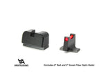Sig Sauer P220 P226 P229 P320 & P365 Optics Ready organe de ochire sport înalte cu fibră optică