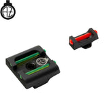 Organe de ochire pentru Glock [G17 G19 G26 & other] cu fibră optică | tip B
