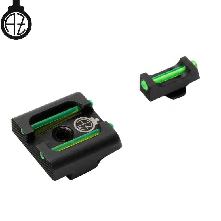 Organe de ochire pentru Glock [G17 G19 G26 & other] cu fibră optică | tip B