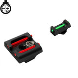 Organe de ochire pentru Glock [G17 G19 G26 & other] cu fibră optică | tip B