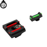Organe de ochire pentru Glock [G17 G19 G26 & other] cu fibră optică | tip B