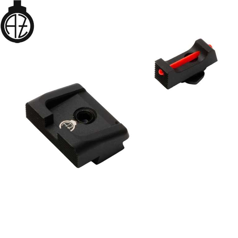 Organe de ochire pentru Glock [G17, G19, G26 & other] cu fibră optică | tip A