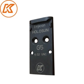 Placă de oțel pentru colimator pentru Glock MOS | Trijicon RMR footprint