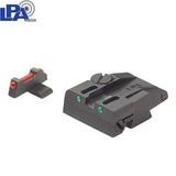 Beretta PX4 organe de ochire reglabile | cu fibră optică