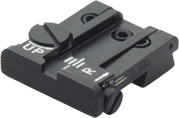 Tanfoglio Limited, EAA Witness, IWI Jericho, Springfield P9 cu cătare spate complet reglabilă [dovetail vechi 9,5 mm] | canelată 