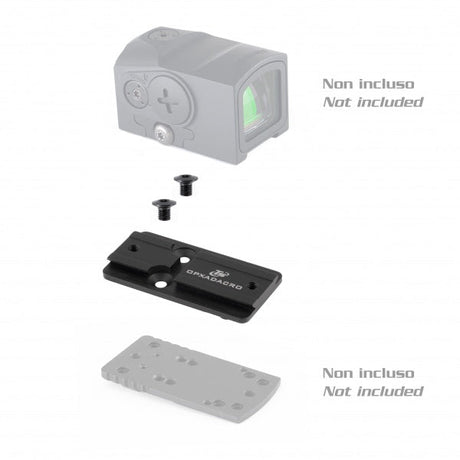 Adaptor footprint | de la monturile Toni System "type A" la Aimpoint Acro Holosun