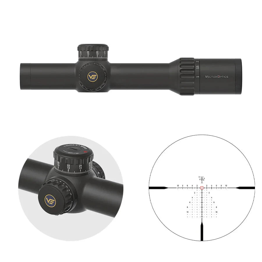 Vector Optics Continental x10 1-10x28 ED RAR-C lunetă de armă Vector Optics