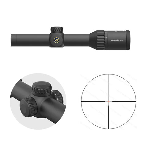 Vector Optics Continental x6 1-6x24 lunetă cu fibră Vector Optics