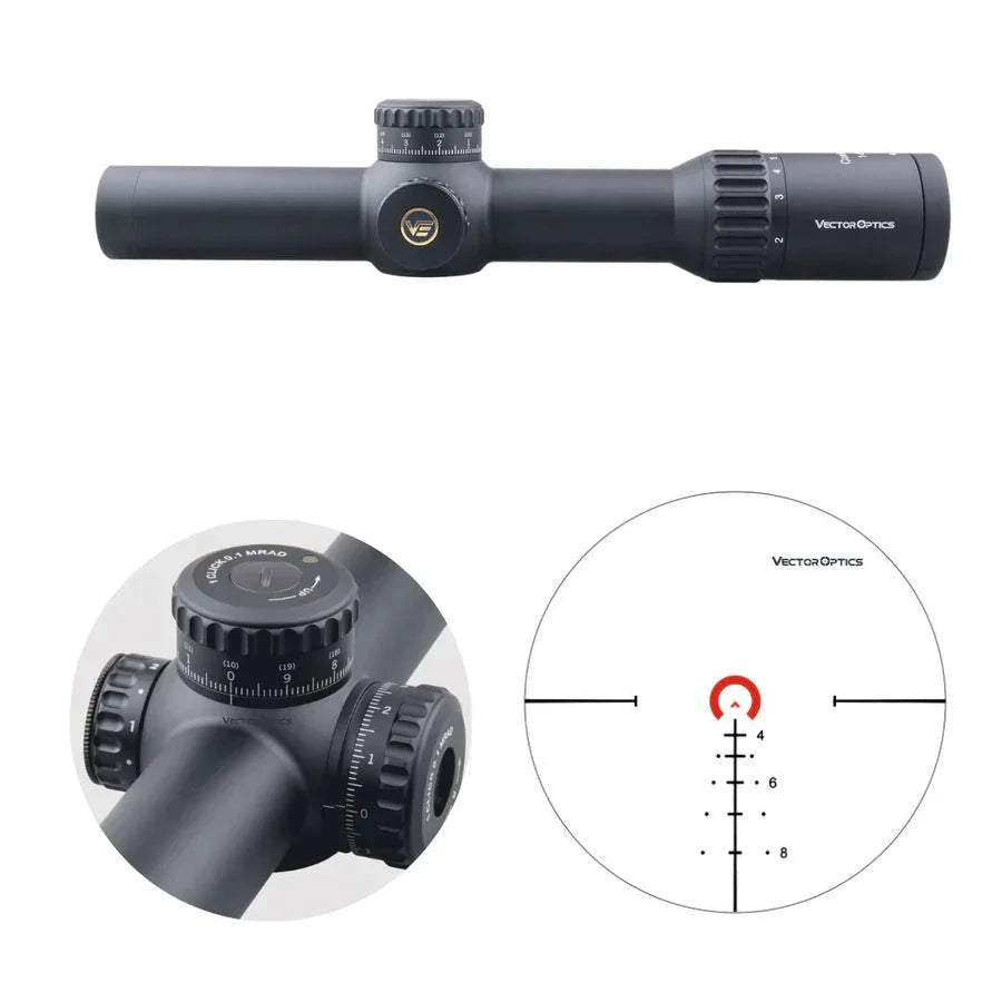 Vector Optics Continental x6 1-6x28FFP lunetă de armă Vector Optics