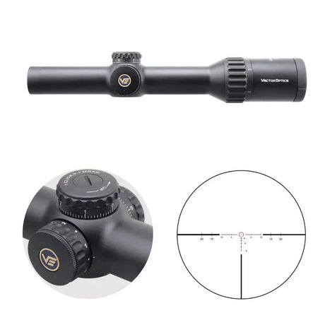 Vector Optics Continental x8 1-8x24 ED Tactical lunetă de pușcă Vector Optics
