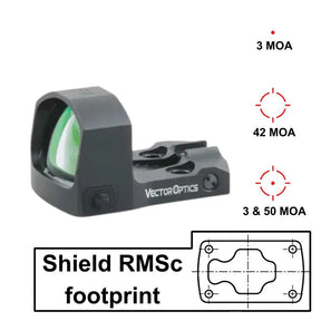 Vector Optics Frenzy-S 1x17x24 MOS Multi Reticle colimator