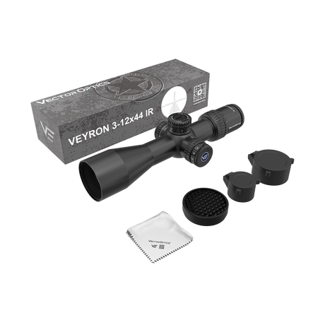 Vector Optics Veyron 3-12x44IR SFP lunetă compactă pentru pușcă