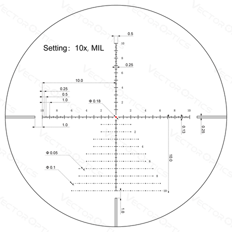 Vector Optics Veyron 4-16x44IR SFP lunetă compactă pentru pușcă