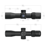 Vector Optics Veyron 2-8x32IR compact rifle scope Vector Optics