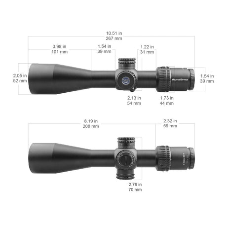 Vector Optics Veyron 4-16x44 FFP lunetă de pușcă