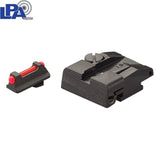 Walther P99, PPQ, PPQ M2 set organe de ochire reglabil | cu fibră optică tip A
