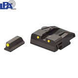 Walther P99, PPQ, PPQ M2 set organe de ochire reglabil | cu puncte luminescente
