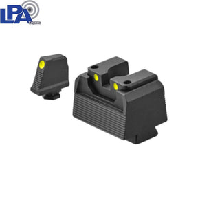 Walther PDP organe de ochire înalte semi-reglabile | cu puncte luminescente