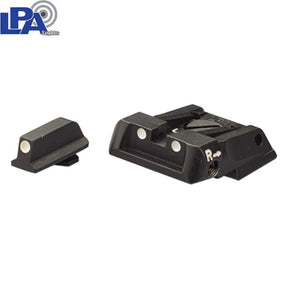 Walther Q4 SF OR & Q5 Match SF organe de ochire reglabile | cu puncte albe