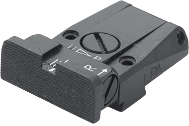 Walther Q5 Match SF, Q4 SF OR cătarea spate complet reglabilă | canelată 