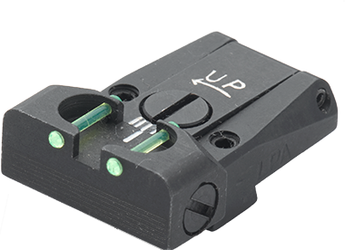 Walther Q5 Match SF, Q4 SF OR vizor spate complet reglabil | cu fibre optice 
