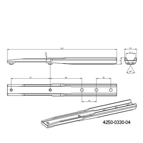 Adaptor pentru InfiRay Geni GL 35L GH 50R | bază Blaser