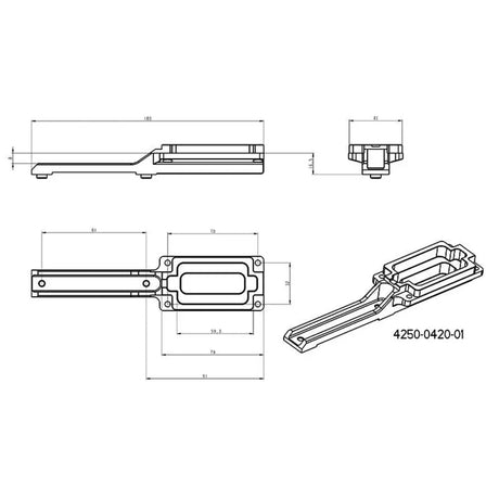 Adaptor pentru Infiray PS II ZZr | bază Blaser