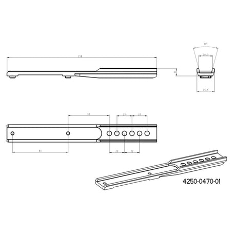 Adaptor pentru Pixfra Chiron PFI-C450 | bază Blaser
