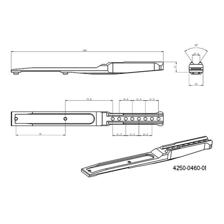 Adaptor pentru Thermtec Vidar 660 | bază Blaser