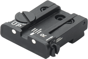 Cătare reglabilă pentru Glock [G17 G19 G26 & other] | puncte albe