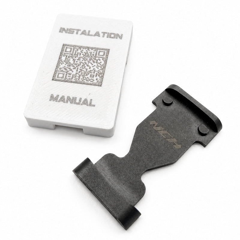 Placă adaptor din aluminiu pentru colimator pentru Glock MOS gen.6 | Holosun K-series footprint